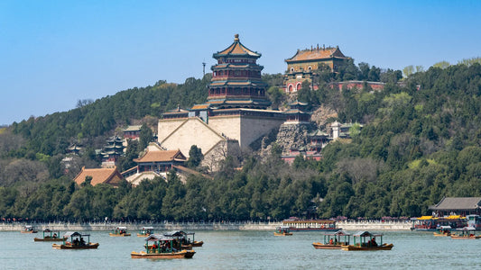 Longevity Hill and the Tower of Buddhist Incense above Kunming Lake – summer palace beijing